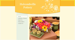 Desktop Screenshot of holcombvillepottery.net